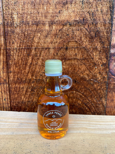 Three Peaks Maple Syrup - 1.7 oz. (Organic Maple Syrup)